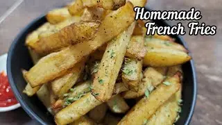 French Fries from Fresh Potatoes | Easy DIY Snacks