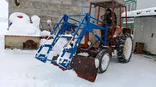 Отвал своими руками на Т 25 Обзор
