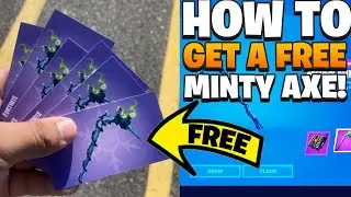 HOW YOU CAN GET A FREE MINTY PICKAXE WITHOUT GOING TO GAMESTOP WORLDWIDE FREE MINTY AXE