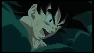 Goku goes super Saiyan 