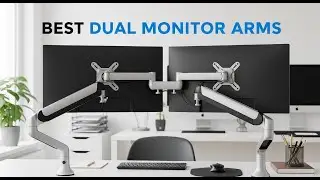 TOP 5 Best Dual Monitor Arms 2026 | Stop Using Clunky Stands!
