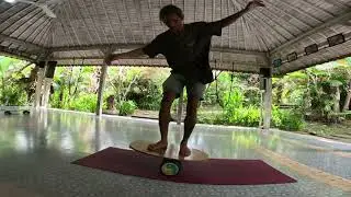 Surf Coaching Training with Madrid Fashion Model Lorena