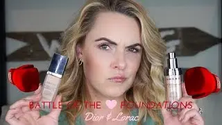Battle of the Foundations|| Dior & Lorac Foundation Friday - Elle Leary Artistry