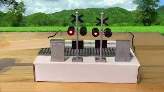 O Scale Crossing in a Box Video