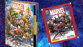 Журнал с наклейками MARVEL 80th .