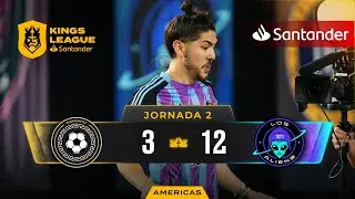 Olimpo United de 'Chicharito' Hernández VS Los Aliens FC de Castro1021 | J2 (3-12)