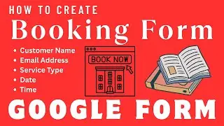 How to create a booking form with automatic confirmation email using Google Forms