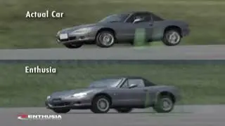 Enthusia Professional Racing (PS2, 2005) - Pro Physics (Promo Material)