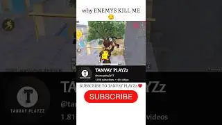 why ENEMY'S KILL ME😏 #shorts #bgmi #trending #gaming #youtubeshorts #pubgmobile #viral