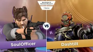 Blacklisted 9 WR2 - SoulOfficer (Snake) vs Dashtilt (Ganondorf)