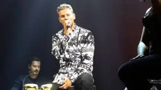 RED Tour - M Pokora - Rouen mai 2015 - coeur voyageur