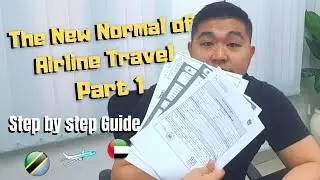 The New Normal of Airline Travel Part 1 l Emirates Flight Tanzania to Dubai (UAE) l Solo Travel Vlog