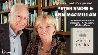 Ann MacMillan & Peter Snow at the Lockdown LitFest