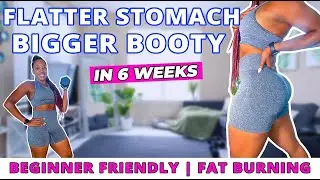 LOSE THE GUT KEEP THE BUTT IN 6 Weeks! | Beginner Friendly | DejaFit