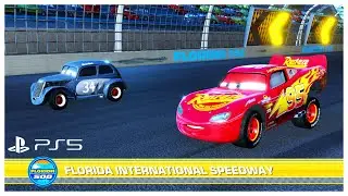 Cars 3 Driven To Win | Lightning McQueen - Battle Race | Florida International Speedway 3 Laps