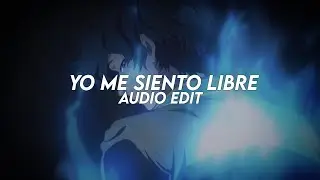 YO ME SIENTO LIBRE (Tik Tok Version) - HAYASA G [Edit Audio]