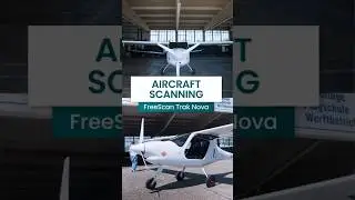 Как выполнить 3D-сканирование всего самолета?