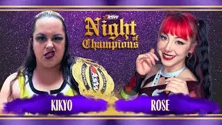 Kikyo vs. Rose | 2024.01.27 | All Star Wrestling