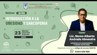 INTRODUCCIÓN A LA OBESIDAD Y SARCOPENIA