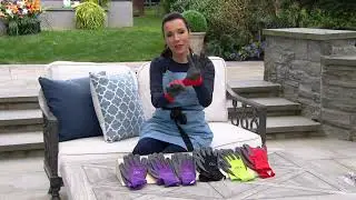 Sun Joe Set of 3 All-Purpose & Washable Nitrile Gloves on QVC
