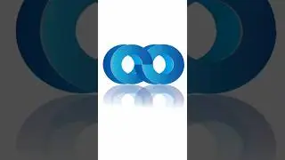 3D infinity symbol | Logo creation #coreldrawx3