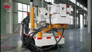 Hanwei Underground Drilling Rig Demo Video