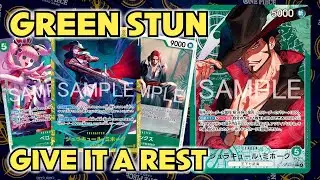 УСПОКОЙТЕСЬ УЖЕ! - OP14 Список карт и тестирование колоды Green Dracule Mihawk