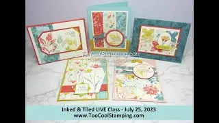 Inked & Tiled LIVE Class Replay - July 25, 2023