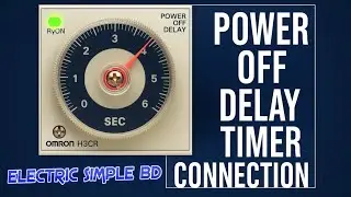 Power off delay timer connection