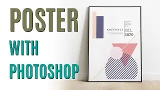 Poster design with photoshop | easy poster design | photoshop tutorial