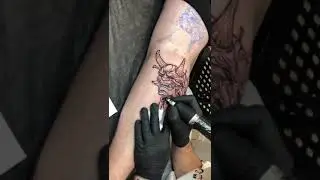 Японская татуировка маска близнецов/Japanese tattoo gemini mask
