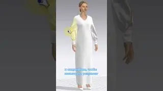 Защип за 1 минуту в CLO #конструированиеодежды #clo3d #clo3dtutorial #цифроваямода #выкройки