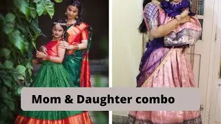 Mom & Daughter combo Dresses | mom & daughter long frocks designs | boutique designed long frocks