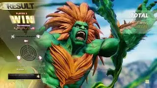 STREET FIGHTER V (trying out Blanka V-skill2)