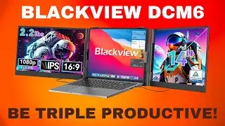 The Blackview DCM6 Triple Screen Extender! A truly productive addition to any 13