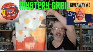 Mystery Grail Stuffed Turkey Bag giveaway win shame about the damage #mysterygrail