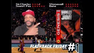 THIS GAME WAS TERRIBLE LOL..BARKLEY SHUT AND JAM (SEGA GENESIS)