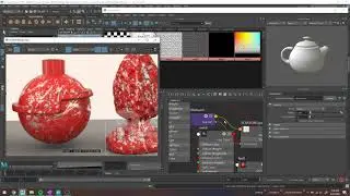 Procedural RedShift 02 Curvature & AO