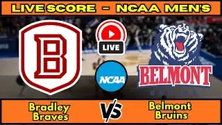 🔴 Bradley Braves vs Belmont Bruins | NCAA Men&rsquo;s Basketball | Live Score Update January 1