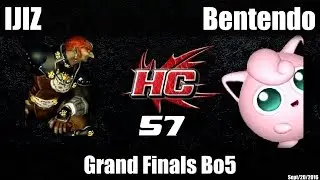 HC57 Melee Grand Finals Bo5: IJIZ (Ganondorf) vs Bentendo (Jigglypuff)