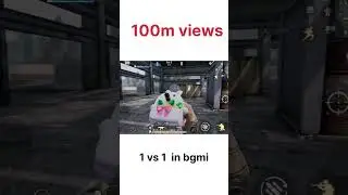 bgmi 1 vs 1 100 m views plus ## trending short #video