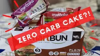 ZERO CARB CAKE?! | Smart Baking Company Smartbuns & Smartcakes Review 🍰🍞😋