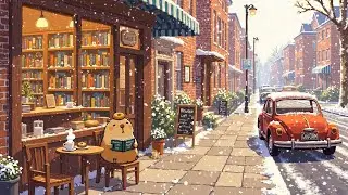 Winter Morning Coffee ☕ Peaceful January Winter Lofi ❄️ Lofi Deep Focus to study/work/relax