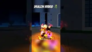 DRAGON HYBRID TRANSFORMATION! 🐉(BLOXFRUITS) #bloxfruit #roblox #bloxfruits #shorts #robloxfyp #short
