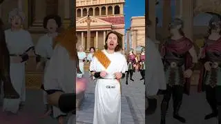 The Destruction of Pompeii 🌋 #comedy #history #shorts