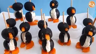 PINGÜINOS DE ACEITUNAS