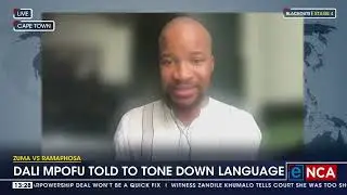Discussion | Dali Mpofu told to tone down language