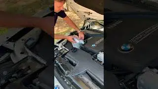 How to ADD OIL ?#bmw #bmw328i #bmwf30 #n20 #f30 #f31 #oil #viral #shorts #video #hack #howtofix #add