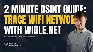 OSINT Guide: Mapping WiFi Networks with Wigle | Joshua Richards