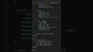 CSS Loading Spinner Animation 